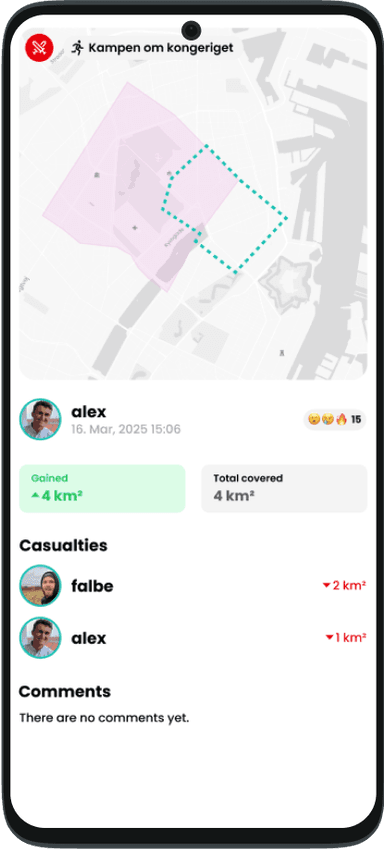 Run the Globe app interface